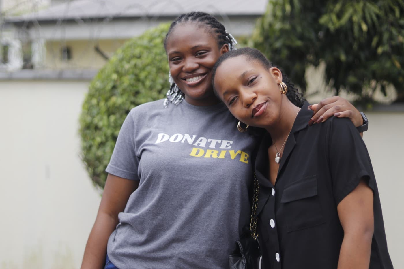 Donate Drive volunteers